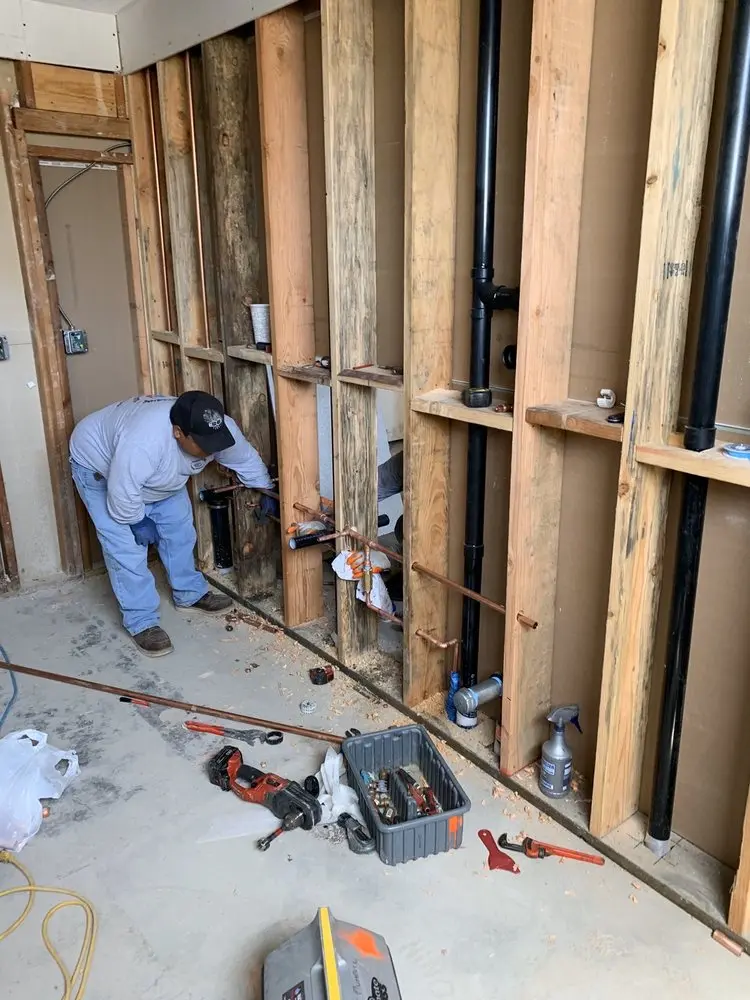 Commercial rough-in plumbing for Gas Line Repair in Clatskanie